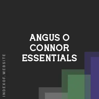 Angus O Connor Essentials | Indexof