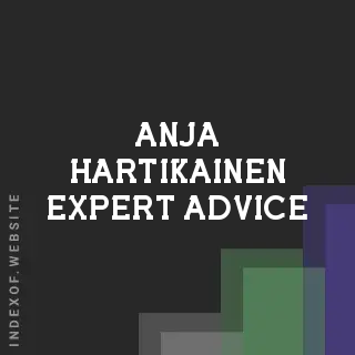 Anja Hartikainen Expert Advice | Indexof