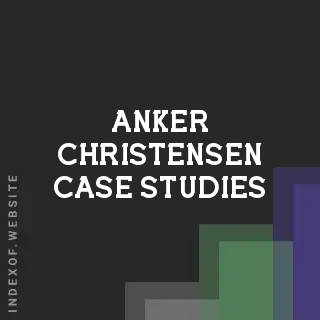 Anker Christensen Case Studies | Indexof