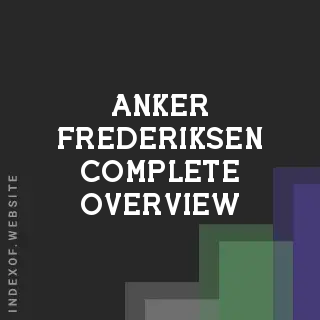 Anker Frederiksen Complete Overview | Indexof