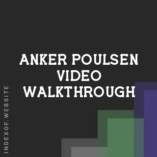 Anker Poulsen Video Walkthrough | Indexof