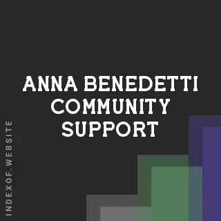 Anna Benedetti Community Support | Indexof