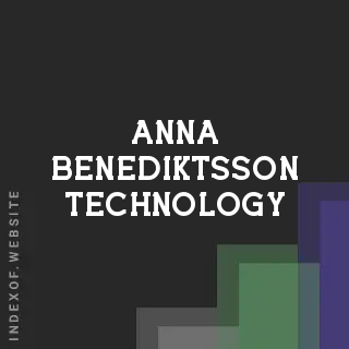 Anna Benediktsson Technology | Indexof