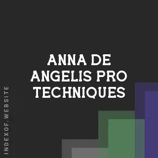 Anna De Angelis Pro Techniques | Indexof