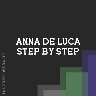Anna De Luca Step-by-Step | Indexof