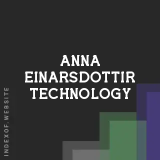 Anna Einarsdottir Technology | Indexof