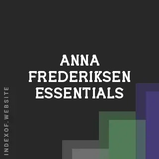 Anna Frederiksen Essentials | Indexof