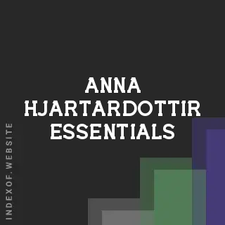 Anna Hjartardottir Essentials | Indexof