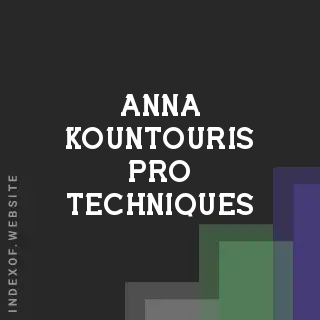 Anna Kountouris Pro Techniques | Indexof