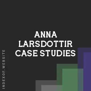 Anna Larsdottir Case Studies | Indexof