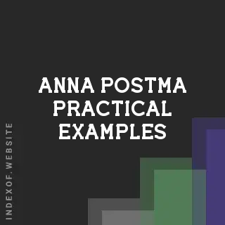 Anna Postma Practical Examples | Indexof