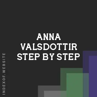 Anna Valsdottir Step-by-Step | Indexof
