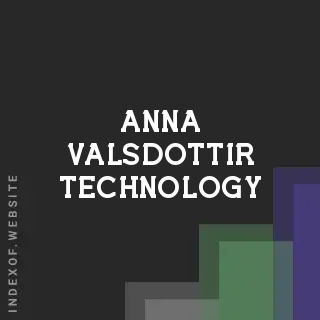 Anna Valsdottir Technology | Indexof