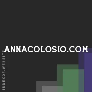 annacolosio.com by Kati Koskinen site -  Indexof