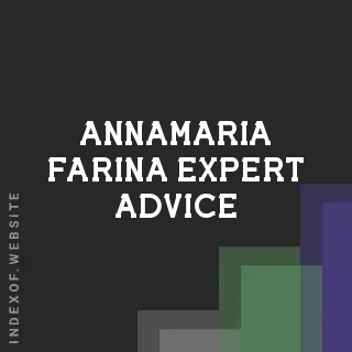 Annamaria Farina Expert Advice | Indexof