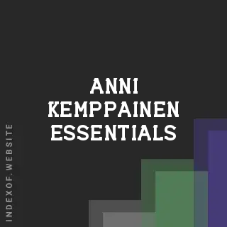 Anni Kemppainen Essentials | Indexof