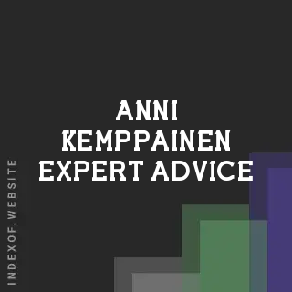 Anni Kemppainen Expert Advice | Indexof