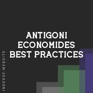 Antigoni Economides Best Practices | Indexof