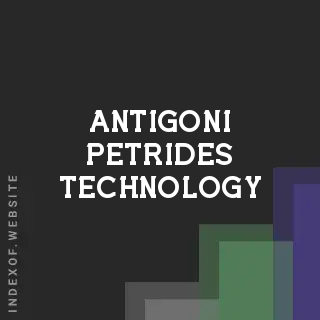 Antigoni Petrides Technology | Indexof