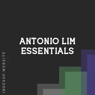 Antonio Lim Essentials | Indexof