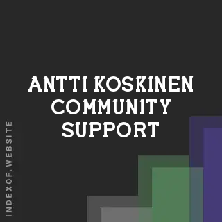 Antti Koskinen Community Support | Indexof