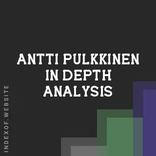 Antti Pulkkinen In-Depth Analysis | Indexof
