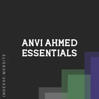 Anvi Ahmed Essentials | Indexof
