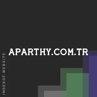 aparthy.com.tr by Matviy Shevchuk site -  Indexof