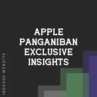 Apple Panganiban Exclusive Insights | Indexof