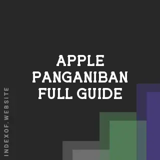 Apple Panganiban Full Guide | Indexof
