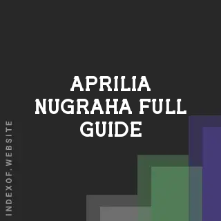 Aprilia Nugraha Full Guide | Indexof