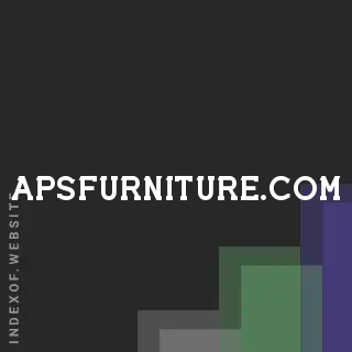 apsfurniture.com by Alexander Sigurdsson site -  Indexof