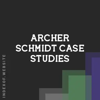 Archer Schmidt Case Studies | Indexof