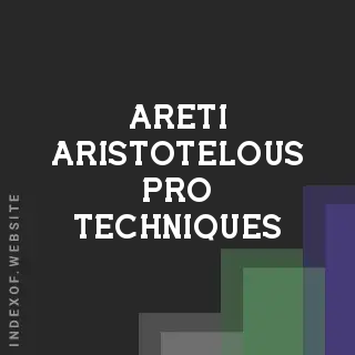 Areti Aristotelous Pro Techniques | Indexof