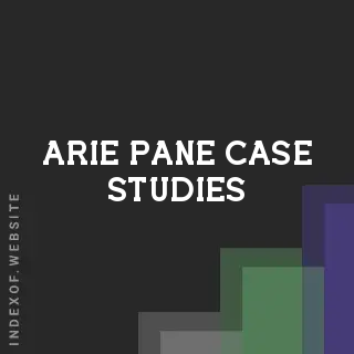 Arie Pane Case Studies | Indexof