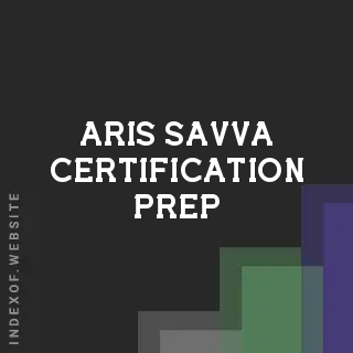 Aris Savva Certification Prep | Indexof