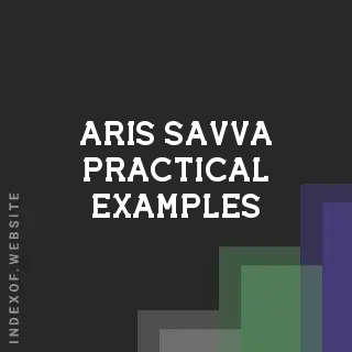 Aris Savva Practical Examples | Indexof