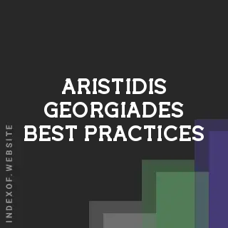 Aristidis Georgiades Best Practices | Indexof