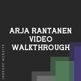Arja Rantanen Video Walkthrough | Indexof