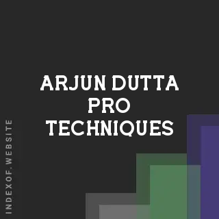 Arjun Dutta Pro Techniques | Indexof