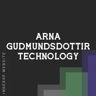 Arna Gudmundsdottir Technology | Indexof
