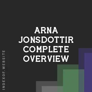 Arna Jonsdottir Complete Overview | Indexof