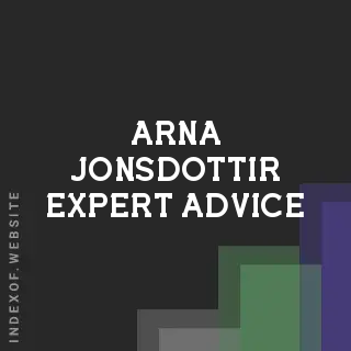 Arna Jonsdottir Expert Advice | Indexof