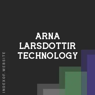 Arna Larsdottir Technology | Indexof