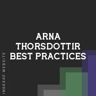 Arna Thorsdottir Best Practices | Indexof