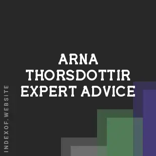 Arna Thorsdottir Expert Advice | Indexof
