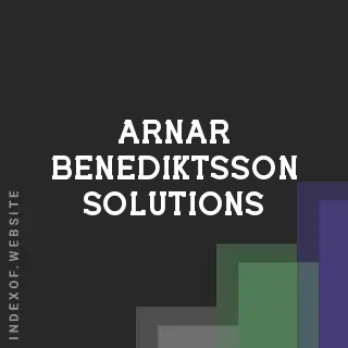 Arnar Benediktsson Solutions | Indexof