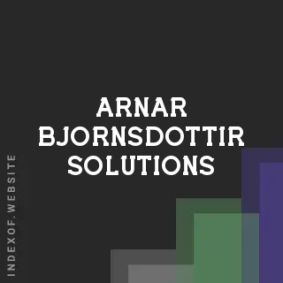 Arnar Bjornsdottir Solutions | Indexof