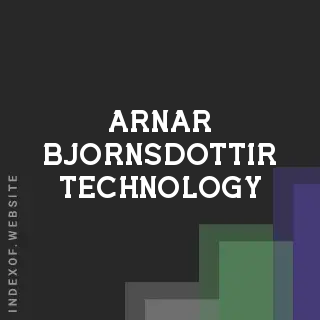 Arnar Bjornsdottir Technology | Indexof