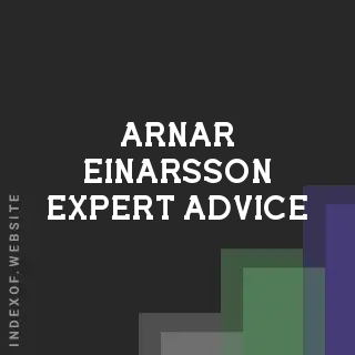 Arnar Einarsson Expert Advice | Indexof